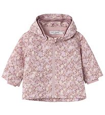 Name It Lightweight Jacket - NbfMaxi - Burnished Lilac w. Flower