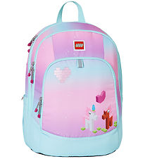 LEGO Iconic Sparkle School Backpack - Blue/Pink