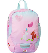 LEGO Iconic Sparkle Preschool Backpack - Blue/Pink