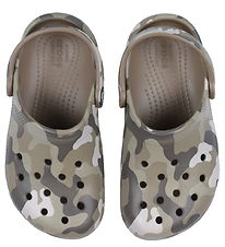 Crocs Sandalar - Classic+ Camo Clog K - Sveppir/Multi
