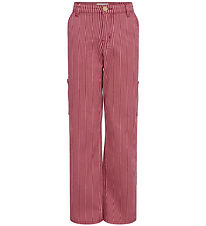 Sofie Schnoor Byxor - Amy - Röd Striped
