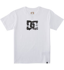 DC Schoenen T-Shirt - Schetsmatig - Wit