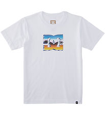 DC Schuhe T-Shirt - Chrome - Weiß