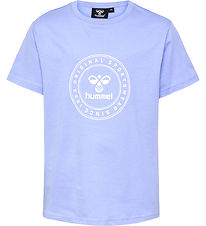 Hummel T-Shirt - hmlTres Circle - Hortensia