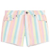 Levis Shorts - Gedrukte Fray Zoom - Pear Sorbet