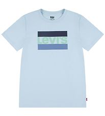 Levis Stuttermabolur - Íþróttafatnaður Lógó - Niagra Mist