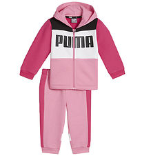 Puma Sweat Set - MINICATS - ColorBlock - Fixed Pink