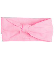 Racing Kids Headband w. Bow - Pink