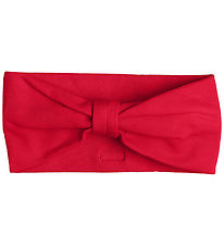 Racing Kids Headband w. Bow - Red