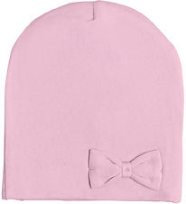 Racing Kids Beanie - 2-layer - Classic+ Rose w. Bow