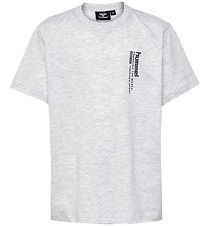 Hummel T-shirt - HmlDante - Ultra Light Grey Melange