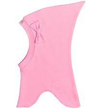 Racing Kids Balaclava - Single Layer - Pink w. Bow