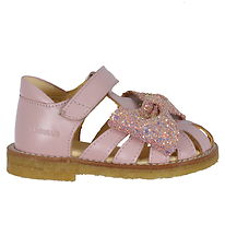 Angulus Sandals - Beginner - Pale Rose/Rose Glitter