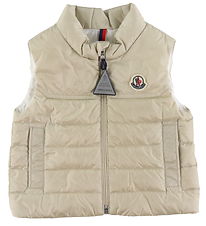 Moncler Down Vest - Camellia - Beige