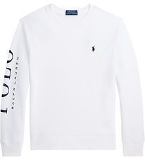 Polo Ralph Lauren Sweatshirt - White w. Navy