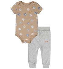 Nike Set - Pantalon/Justaucorps m/c - Grey Heather