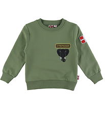 DYR Sweatshirt - Dierenverzorger - Sage Olifant