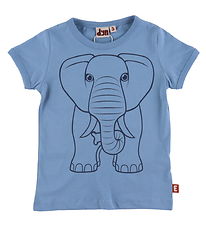 DYR T-paita - Animal Hide - Posliininen riviivaelefantti
