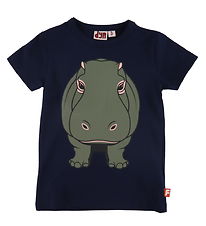 DYR T-Shirt - Votre ami - Dark Marine Hippopotame