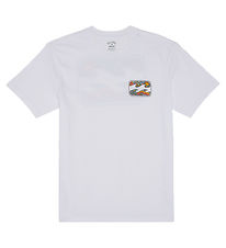 Billabong T-shirt - Crayon Wave - White