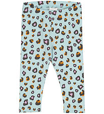 Freds World Leggings - Leo - Aqua/Tangerine/Pastel