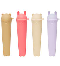 OYOY Ice molds - 4-Pack - Ninka & Teddy - Lavender/Vanilla/Cherr