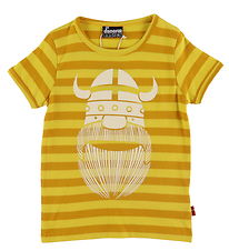 Danef T-Shirt - Danebasic - Vervaagd Yellow/Dk Yellow Erik