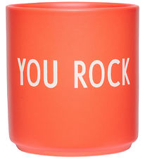 Design Letters Cup - Favorite - You Rock - Orange