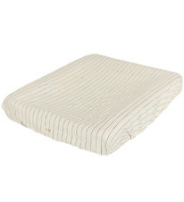 OYOY Changing Pad Cover - Optic Blue
