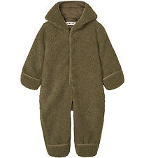 Liewood Fleece Suit - Phrases - Khaki