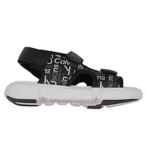 Calvin Klein Sandalen - Schwarz m. Allover Logo