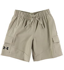 Under Armour Shorts - Cargo - UA Wimpel Geweven - Khaki