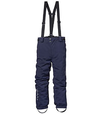 Isbjrn of Sweden Shell pants w. Suspenders - Hurricane - Navy