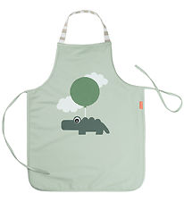 Done by Deer Apron - PU - Happy Clouds - Green