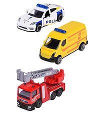 Majorette Toys - 3 Parts - Rescue vehicles