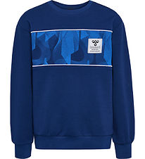 Hummel Sweatshirt - HmlElon - Landgoed Blue