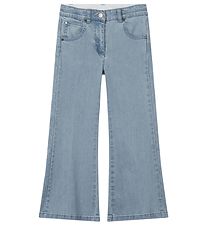 Stella McCartney Kids Jeans - Ljósblátt M. Lógó