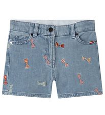 Stella McCartney Kids Short en Jean - Cleste av. Arcs