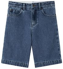 Stella McCartney Kids Gallastuttbuxur - Blár