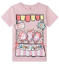 Stella McCartney Kids T-skjorte - Rosa m. Bot