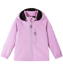 Reima Softshell Jacket w. Fleece Lining - Vantti - Lilac Pink