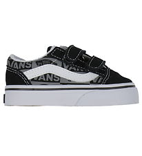 Vans Shoe - Old Skool V Logo - Black/Grey