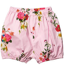 Christina Rohde Shorts - Roze m. Bloemen