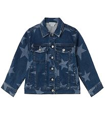 Stella McCartney Kids Gallajakki - Blár/Hvítur M. Stjörnur