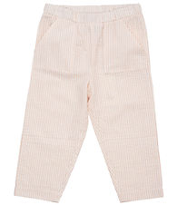 Copenhagen Colors Buxur - Dusty Rose/Cream Stripe