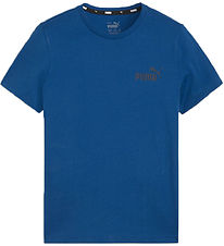Puma T-Shirt - Small Logo - Blau