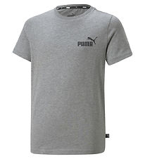 Puma T-Shirt - Small Logo - Grijs
