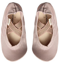 Sofie Schnoor Gym Shoe - Dusty Rose w. Gold Glitter