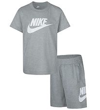 Nike Stuttbuxnasett - Stuttbuxur/Stuttermabolur - Dark Grey Heat