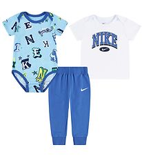 Nike Set - Pantalon/T-Shirt/Justaucorps m/c - toile Blue